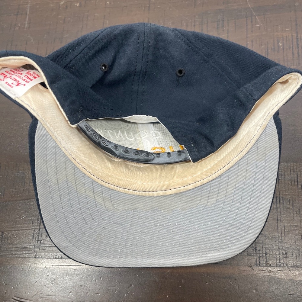 Vintage New Era LA County Fire USAR Search & Rescue Snapback Hat Navy USA - Picture 2 of 3
